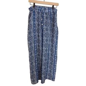 Willow & Sage Women's Tribal Bohemian Medium Harlem Gauzy Pants